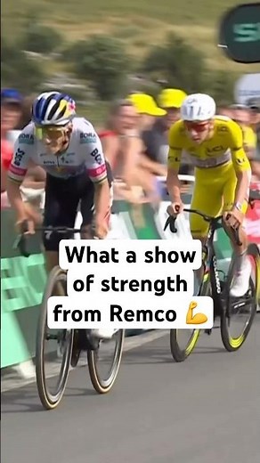 A huge win in Remco’s career 🏆