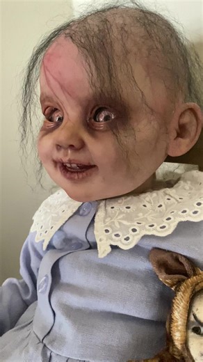 Creepy Doll Makeover: Hauntingly Beautiful Transformation