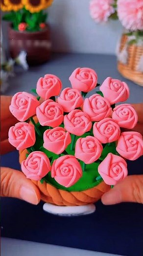 Mini Clay Plantar Making✨✨ #art #diy #craftideas
