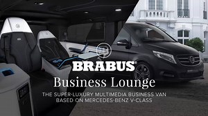 BRABUS Business Lounge for Mercedes-Benz V-class! New version... #BRABUS #Mercedes #Vclass #Vlasse #mobileoffice #VIP #worldpremiere www.brabus-business.com | BRABUS