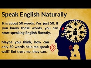 Speak English Naturally || Graded Reader || Improve Your English || Learn English Through Stories