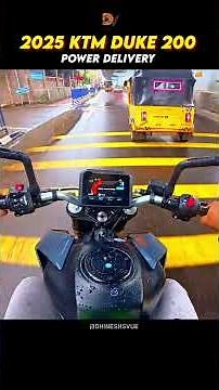 🔥 KTM Duke 200 Power Delivery 🚀