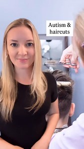 Are haircuts a struggle for your child? If so, try these tips out! #autismfamily #autismparenting #autismeducation #autismmom #autismacceptance #autismpottytraining #autismvisuals | The Autism Consultant