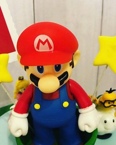 Super Mario (Mark) birthday cake. #supermario #cake #birthday #birthdaycake # | Heavenly Baked