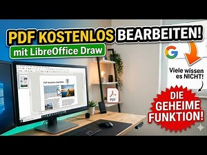 PDF kostenlos bearbeiten mit LibreOffice – einfacher als du denkst