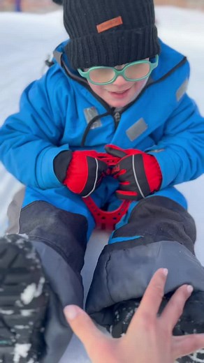 Fun Winter Sledding Adventure for Kids