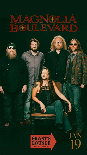93 reactions · 11 shares | Magnolia Boulevard returns to Macon to the stage at historic Grant's Lounge as the official after-party for Charlie Starr with Benji Shanks! Come on out January 19. Tickets on sale now for $15 in advance online or at the door. | Grant's Lounge, Macon, GA | Facebook