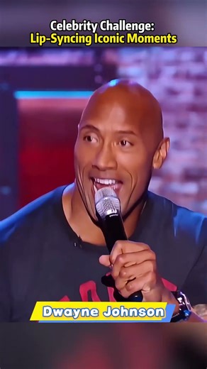 Celebrity Challenge: Lip-Syncing Iconic Moments #lipsyncbattle #epicmoments #fyp #mustwatch