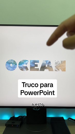 Truco para PowerPoint: Animación de Texto Video