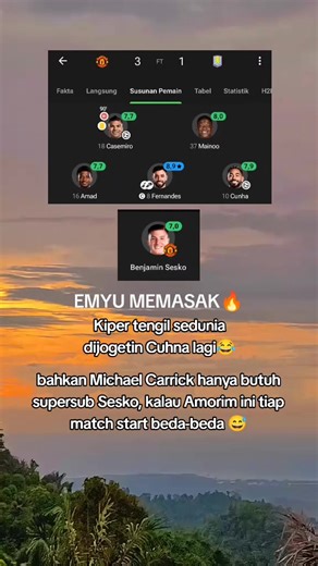 King MU menggulung Aston Villa #manchesterunited #kingemyu #premierleague #football #fyp