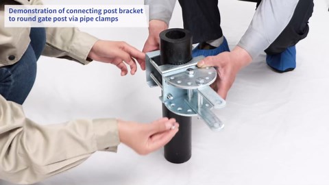 TOPENS XD851 Smart Gate Opener for Heavy Duty Single Swing Gates Up to 18ft, Automatic Gate Opener with App Control AC Powered Remote Control Kit Solar Compatible