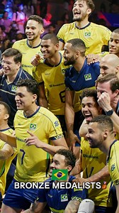 #VNLFinals: It’s been a long time coming 🇧🇷🥉 An emotional finish ✨ to a long-awaited return 🤩 🏐 #VNL2025 #BePartOfTheGame #Volleyball | Volleyball Nations League