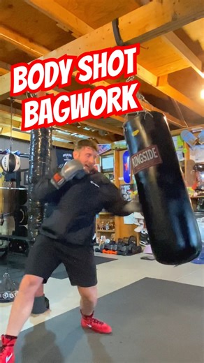Body Shot Bagwork - Inside Fighting - Boxing Training - Heavybag Workout