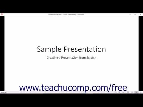 PowerPoint 2016 Tutorial Reading View Microsoft Training