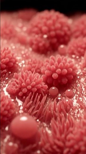 Ultra Close-Up of the Tongue’s Surface