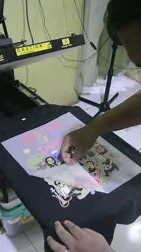 Making a System of a Down shirt from scratch! 🎸👕 #soad #heatpress #custom #dtf