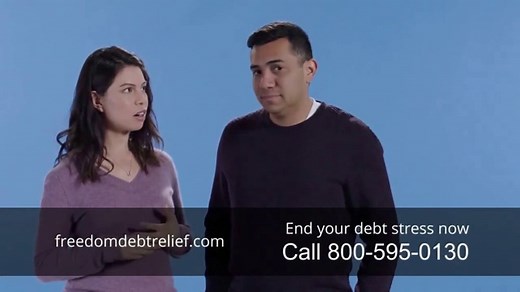 Freedom Debt Relief TV Spot, 'Debt Free in Months'