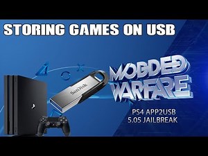 Running PS4 Games From a USB with App2USB (5.05 Jailbreak)