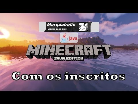 Minecraft Java com os inscritos - 20