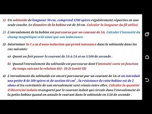 Magnétisme// correction problème