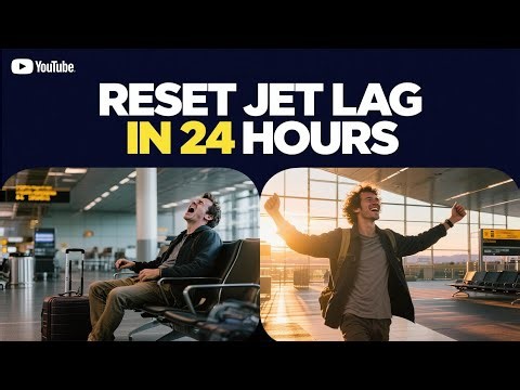 Jet Lag Reset: 24-Hour Plan That Actually Works