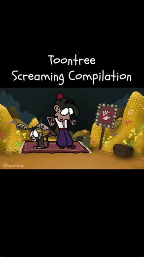 Toontree Characters But It’s Just Screaming #toontree