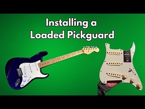Upgrade Your Strat Pickups (Prewired Pickguard)
