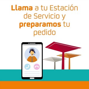 Llama a tu Estación de Servicio, haz tu pedido, recógelo y podrás llevarte un gel hidroalcohólico y 5% de dto con Waylet | REPSOL