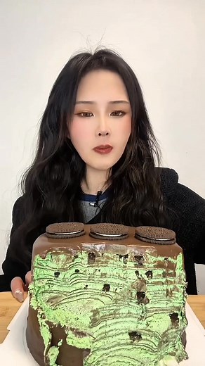 982K views · 5.7K reactions | Chocolate Moist Matcha Oreo Mousse Cake Delicious | @highlight Sun-mi Asmr | Sun-mi Asmr | Facebook