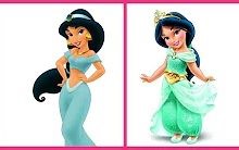 当迪士尼公主变成小孩子