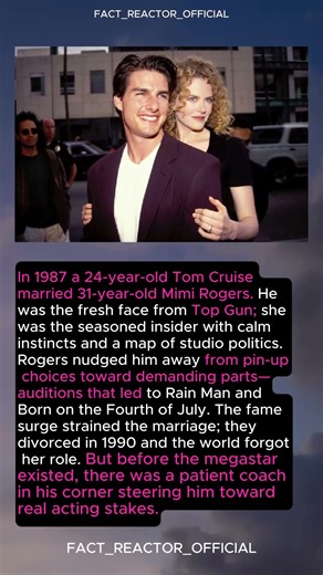 Mimi and Tom: the first lift #TomCruise #Hollywood