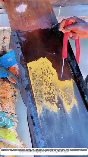 The Flow of Cleaning: Washing Down a Surface Panel