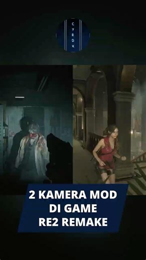 2 KAMERA MOD YANG BISA KALIAN COBA DI RE2 REMAKE | #shorts #re2remake #residentevil #capcom