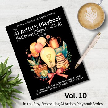 The AI Artist’s Playbook: Mastering Objects with AI, Volume 10, 647 pages