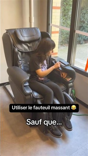 Fauteuil massant Basic fit😬
