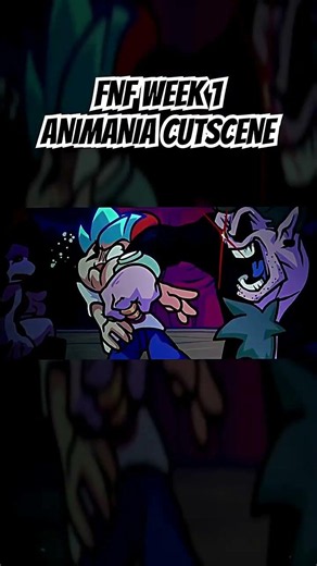 FNF WEEK 1 ANIMANIA CUTSCENE #fnf #fnfmod #animation