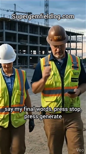 supergemfieldlog.com fast, easy, saves time. #construction #constructiontech #foremanlife #free