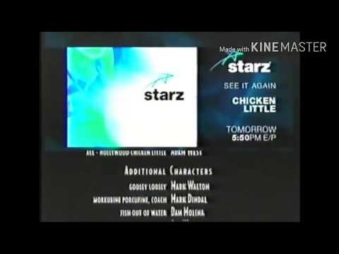 You're Just Seen Chicken Little (2005) On Starz AD (2005-2008)