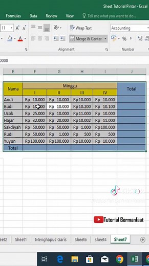 cara cepat menjumlahkan data di excel #microsoftexcel #excelpemula #trikexcel #tipsexcel #excel #exceltips #exceltutorial