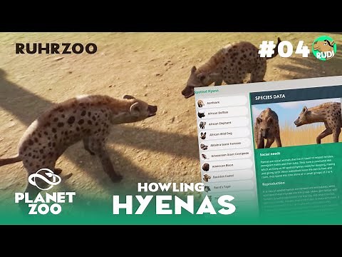 Howling Hyena Habitat! - Ruhr Zoo - Planet Zoo Franchise Episode 4