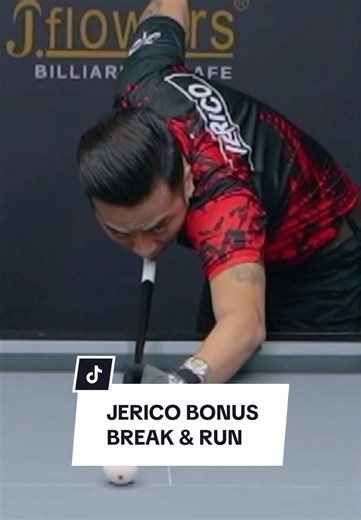 Jerico Bonus: Break & Run dalam Billiard