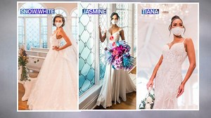 Exclusive 1st look at new gowns from Disney’s Fairy Tale Weddings and Allure Bridals