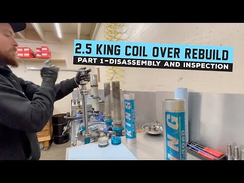 2.5 King Coil Over Shock Rebuild Part 1: Disassembly and Inspection - How To