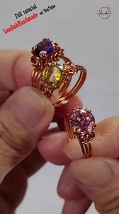Rose prong ring - Free tutorial video link above the title #shortsvideo #jewelry
