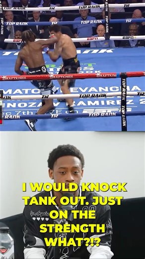 Keyshawn Davis says HE'LL KNOCK TANK OUT!