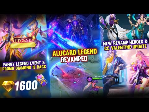 ALUCARD LEGEND REVAMP | FANNY LEGEND EVENT | PROMO DIAMOND EVENT 2026 | HEROES REVAMP MLBB