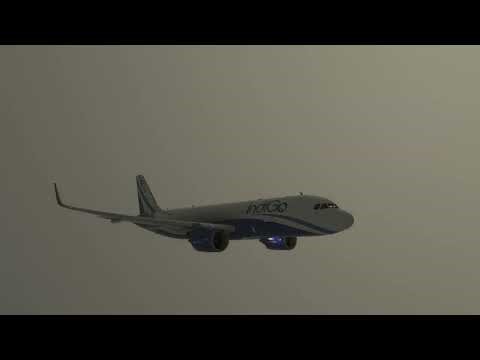 Bad Weather Plane Crash Kolkata India - Indigo A320