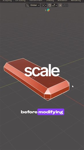 Your modifiers might be acting weird…Before using them, always apply scale in Blender #blendertips