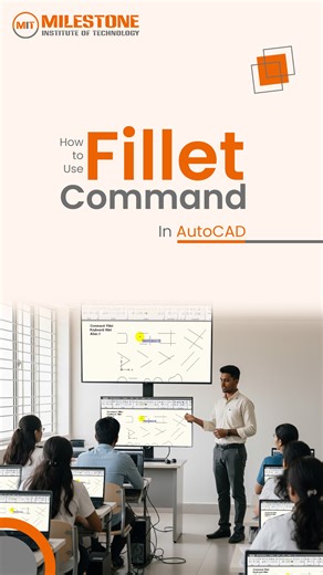 🎥 Master the FILLET Command in AutoCAD in Just 60 Seconds! Want smoother edges and cleaner drawings? The Fillet tool is your shortcut to perfect curves and professional-level detailing! Whether you’re a beginner or upgrading your drafting skills, this technique will instantly improve your AutoCAD workflow. From creating rounded corners to joining lines seamlessly, Fillet makes your 2D drawings look sharp, precise, and industry-ready. Learn this simple yet powerful command and take your CAD skil