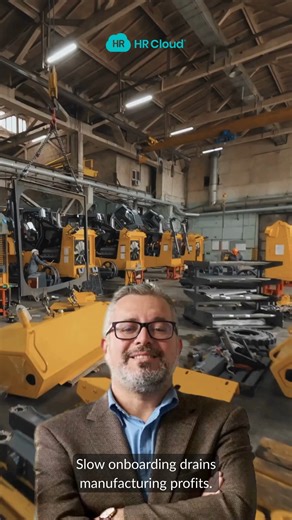 HR Cloud | Slow onboarding is draining your manufacturing profits. People leave too soon. Overtime rises. Mistakes pile up. This isn’t a hiring... | Instagram